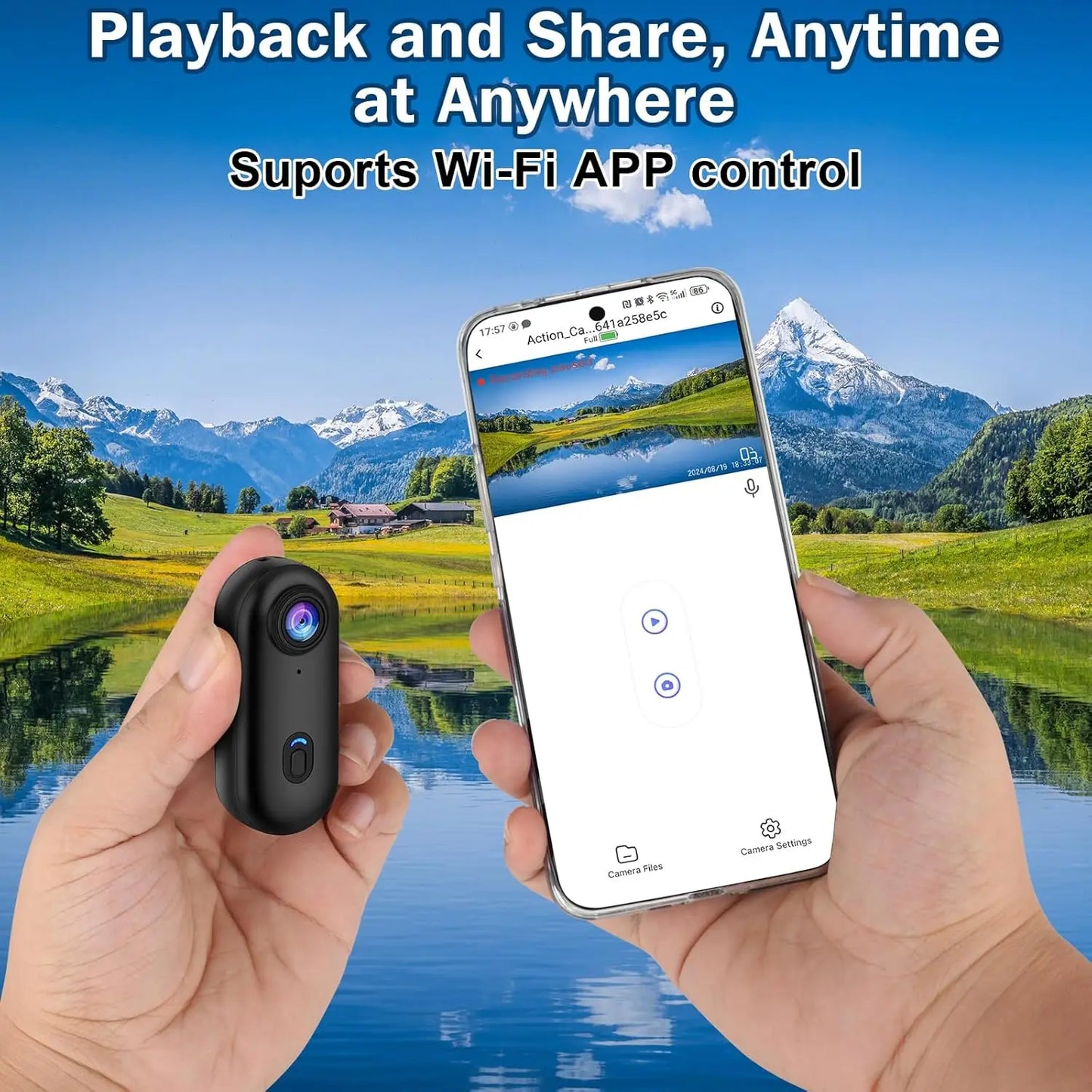 Adventure Cam™ - 4K Action Camera