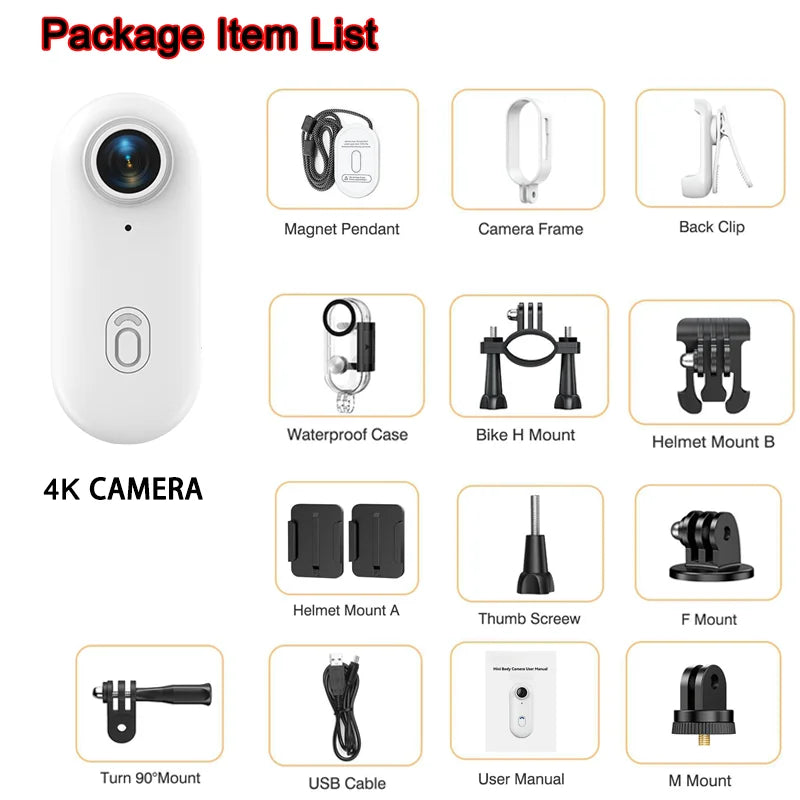 Adventure Cam™ - 4K Action Camera